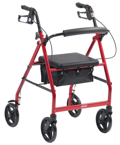 Aluminium Lightweight Rollator - Outdoor - Image 4