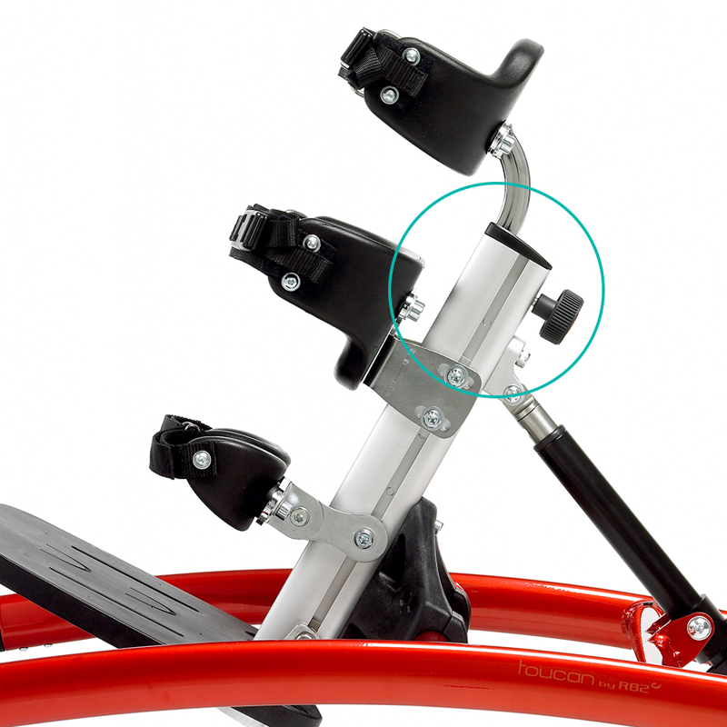 Angle adjustable centre bar