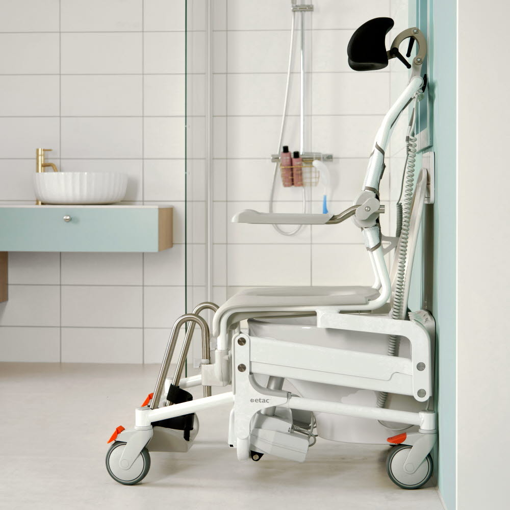 Fits over most toilets