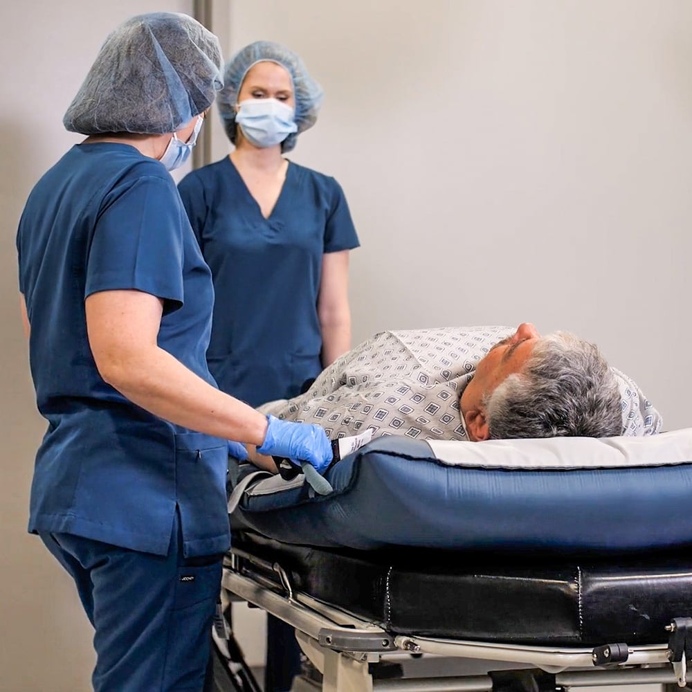 Comfort-focused patient handling