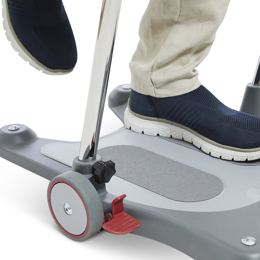 Non-slip surface for safe movements