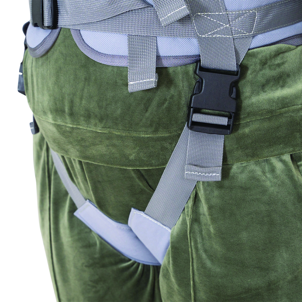 Optional groin straps