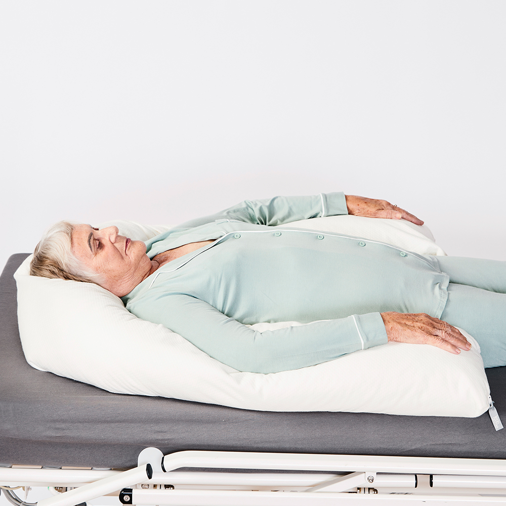 Roll L supine
