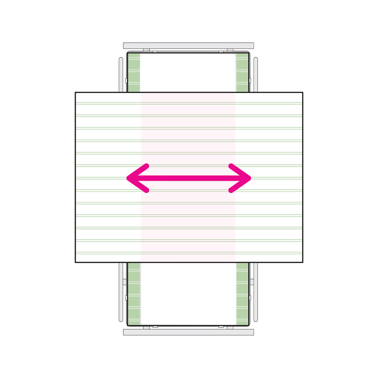 SatinSheet 2Direction DrawSheet