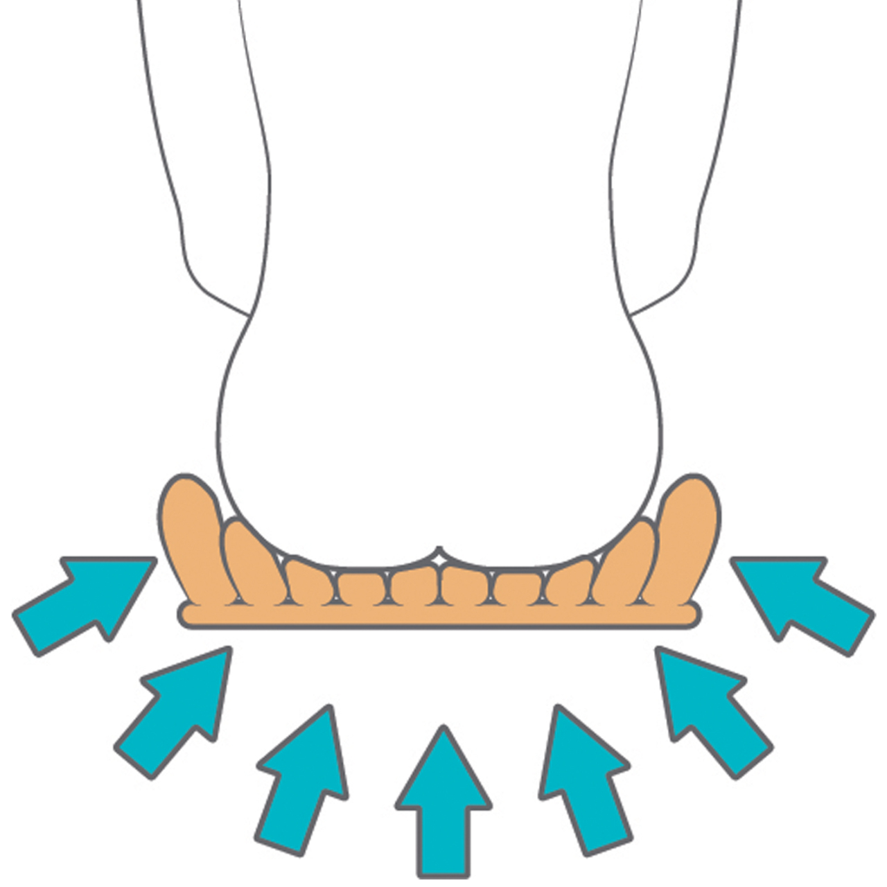 Pressure Redistribution